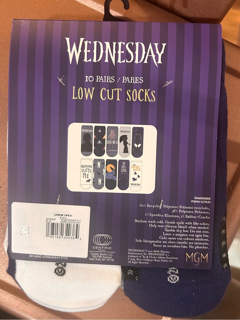 Wednesday Socks - Picture 2 of 2